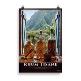 Affiche de La Réunion Rhum Tisane 61 × 91 cm / Sans cadre - Univile La Réunion