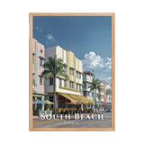 Poster South Beach Oak 50 × 70 cm