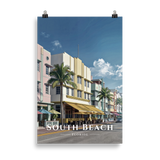 Poster South Beach Sans cadre 61 × 91 cm
