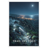 Poster Trail des Fous Grand Départ Blanc 61 × 91 cm