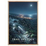 Poster Trail des Fous Grand Départ Oak 61 × 91 cm