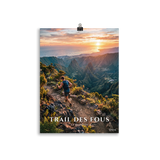 Poster Trail des Fous Maïdo Sans cadre 30 × 40 cm