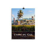 Affiche de La Réunion Usine du Gol 30 × 40 cm / Sans cadre - Univile La Réunion